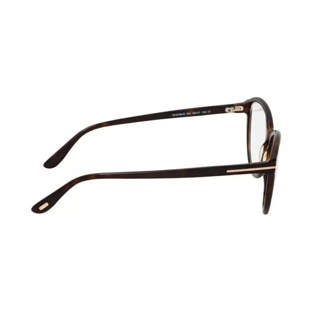 New Authentic Tom Ford FT5706-B-052-55 Women's Eyeglasses